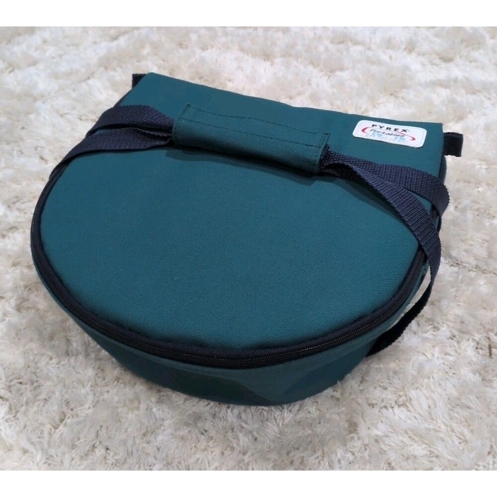 4.5 Qt. Pyrex Portables Way To Go Green Insulated Hot Cold Travel Bag + Cold Pac